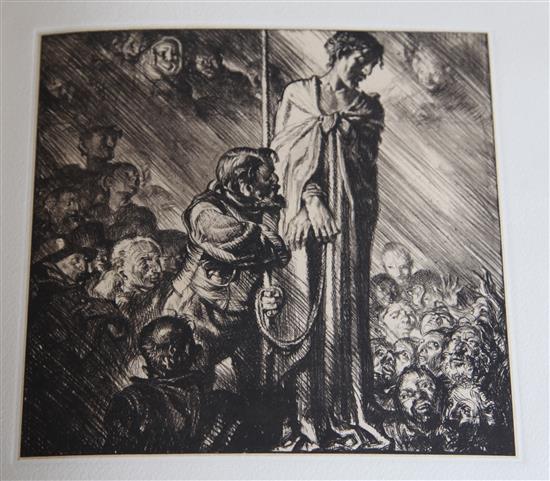 Brangwyn, Frank - The Way of the Cross, number 79 of 250, with commentary by G.K. Chesterton,